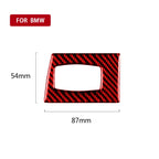 For BMW 3 Series E90 Carbon Fiber Car Ignition Switch Key Hole Decoration Sticker, Right Drive, Car Ignition Switch Key Hole,Right Drive