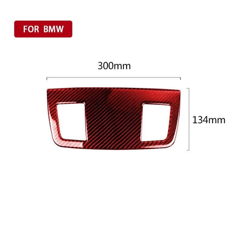 For BMW 3 Series E90 Carbon Fiber Car Instrument Large Outlet Panel Decorative Sticker, Car Instrument Large Outlet Panel