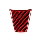 For BMW 3 Series E90 Large A Version Carbon Fiber Car Steering Wheel Decorative Sticker, Large A Version Car Steering Wheel