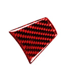 For BMW 3 Series E90 Large A Version Carbon Fiber Car Steering Wheel Decorative Sticker, Large A Version Car Steering Wheel