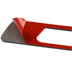 For BMW 3 Series E90 CarBon Fiber Car Water Cup Strip Decorative Sticker,Left Drive, Car Water Cup Strip,Left Drive
