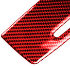 For BMW 3 Series E90 Carbon Fiber Car Ashtray Panel Decorative Sticker, Car Ashtray Panel