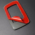 5 PCS Set For BMW 3 Series E90 Carbon Fiber Car Right Drive Window Lift Panel Decorative Sticker, Diameter: 35.8cm, Car Right Drive Window Lift Panel
