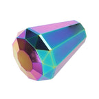 Universal Car Colorful Diamond Shape Metal Gear Shift Knob, Colorful