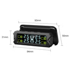 Car High Precision Solar Charging Tire Pressure Monitoring System TPMS, External Voice Sensor, External Voice Sensor