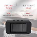 Car High Precision Solar Charging Tire Pressure Monitoring System TPMS, External Voice Sensor, External Voice Sensor