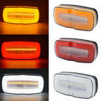 2 PCS MK-190 Truck LED Side Marker Light, MK-190 (Red Light), MK-190 (White Light), MK-190 (Yellow Light)