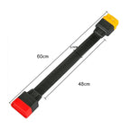 SF62 60cm Car Detector OBD Extension Line Car Computer Conversion Plug Male to Female Adapter Cable, 60cm