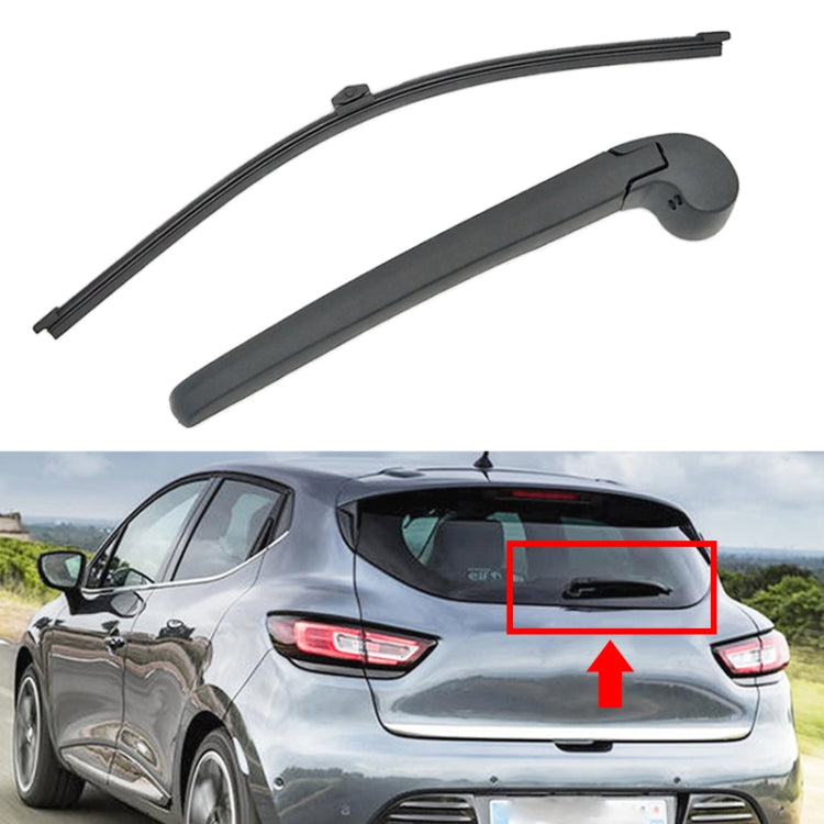 JH-AD01 For Audi A1 2010-2017 Car Rear Windshield Wiper Arm Blade Assembly 8R09554071P9, For Audi A1 2010-2017