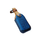 For Honda Car Cowhide Leather Key Protective Cover Key Case, Three Keys Start Version, For Honda, Three Keys Start Version, For Honda, Three Keys Version