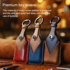 For Honda Car Cowhide Leather Key Protective Cover Key Case, Four Keys Version, For Honda , Four Keys Version, For Honda, Four Keys Version