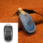 For Buick Car Cowhide Leather Key Protective Cover Key Case, Four Keys Version, For Buick, Four Keys Version