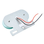 2 PCS 24V 12LED Car Oval Side Lamp, 24V (White Light), 24V (Red Light), 24V (Yellow Light)