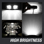 For UTV ATV Polaris RZR Golf Cart Motorcycle LED Guard Bar Light, Guard Bar Light