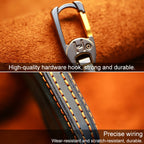 For Cadillac New Style Car Cowhide Leather Key Protective Cover Key Case, For Cadillac