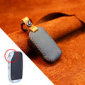 For Kia Car Cowhide Leather Key Protective Cover Key Case, Square Version, For Kia, Square Version