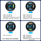4 in 1 USB QC3.0 Digital Display Car Fast Charger, QC3.0