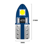 20pcs T10 3030-2SMD Car White Light LED Clearance Light Lamp, T10 3030-2SMD