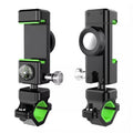 Bicycle / Motorcycle Anti-theft Anti-take Off Mobile Phone Holder without Light, without Light (Green), without Light (Black)