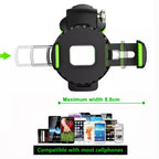 Multifunctional Car Center Console Dashboard Suction Cup Phone Holder, Suction Cup (Black), Suction Cup (Green)