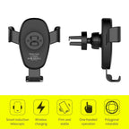 Car Wireless Charger Multifunctional Mobile Phone Wireless Charger Stand, Multifunctional Black, Multifunctional White