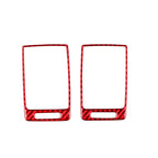 2 PCS Set for Honda CRV 2007-2011 Carbon Fiber Car Side Air Outlet Frame Decorative Sticker,Left and Right Drive Universal, Side Air Outlet Frame