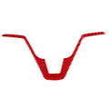 For Honda CRV 2007-2011 Carbon Fiber Car Steering Wheel Decorative Sticker, Left Drive, Car Steering Wheel