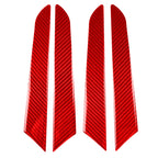 Car Carbon Fiber Door Panel Decorative Sticker for Mazda CX-5 2017-2018, Left and Right Drive, Door Panel