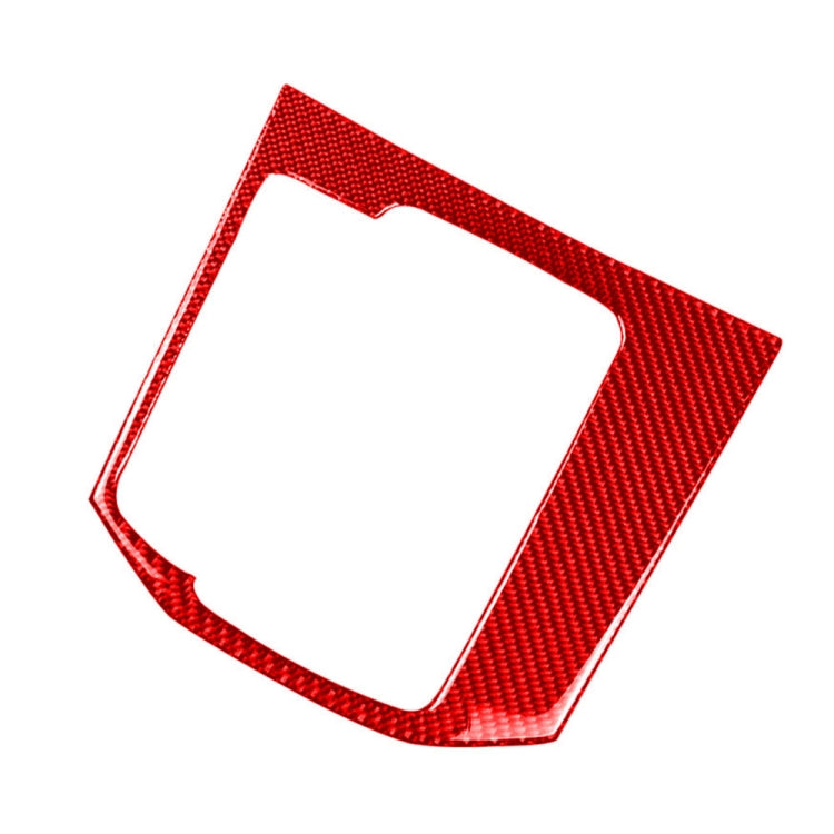 Car Carbon Fiber Gear Panel Decorative Sticker for Mazda CX-5 2017-2018, Left Drive, Gear Panel, Left Drive