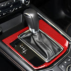 Car Carbon Fiber Gear Panel Decorative Sticker for Mazda CX-5 2017-2018, Left Drive, Gear Panel, Left Drive