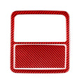 Car Carbon Fiber Front Reading Light Panel Decorative Sticker for Toyota RAV4 2006-2013, Left and Right Drive, Front Reading Light Panel