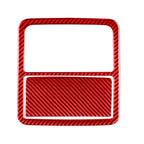 Car Carbon Fiber Front Reading Light Panel Decorative Sticker for Toyota RAV4 2006-2013, Left and Right Drive, Front Reading Light Panel