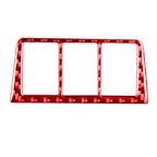 Car Carbon Fiber Headlight Switch Frame Decorative Sticker for Toyota RAV4 2006-2013, Left and Right Drive, Headlight Switch Frame