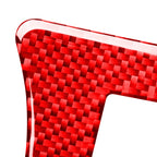 Car Carbon Fiber Handbrake Panel Decorative Sticker for Toyota RAV4 2006-2013, Right Drive, Handbrake Panel, Right Drive