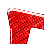 Car Carbon Fiber Handbrake Panel Decorative Sticker for Toyota RAV4 2006-2013, Left Drive, Handbrake Panel, Left Drive