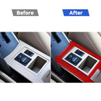Car Carbon Fiber Handbrake Panel Decorative Sticker for Toyota RAV4 2006-2013, Left Drive, Handbrake Panel, Left Drive