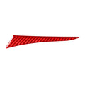 Car Carbon Fiber Dashboard Left Side Decorative Sticker for Infiniti Q50 2014-2020, Left Drive, Dashboard Left Side, Left Drive