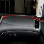 Car Carbon Fiber Dashboard Right Side Decorative Sticker for Infiniti Q50 2014-2020, Left Drive, Dashboard Right Side, Left Drive