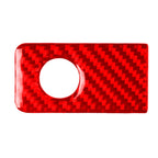 Car Carbon Fiber Front Passenger Seat Handle Box Decorative Sticker for Infiniti Q50 2014-2020, Left Drive, Front Passenger Seat Handle Box, Left Drive
