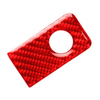 Car Carbon Fiber Front Passenger Seat Handle Box Decorative Sticker for Infiniti Q50 2014-2020, Left Drive, Front Passenger Seat Handle Box, Left Drive