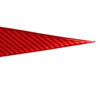 Car Carbon Fiber A Style Door Handle Panel Decorative Sticker for Infiniti Q50 2014-2020, Left and Right Drive, A Style Door Handle Panel
