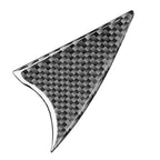 Car Carbon Fiber Air Conditioner Switch Decorative Sticker for Toyota Highlander 2014-2019, Left Drive, Air Conditioner Switch
