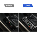 Car Carbon Fiber Gear Indicator Decorative Sticker for Toyota Highlander 2014-2019, Left Drive, Gear Indicator