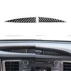 Car Carbon Fiber Central Control Small Display Decorative Sticker for Toyota Highlander 2014-2019, Left Drive, Central Control Small Display
