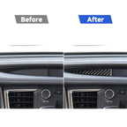 Car Carbon Fiber Central Control Small Display Decorative Sticker for Toyota Highlander 2014-2019, Left Drive, Central Control Small Display