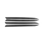 Car Carbon Fiber Door Trim Decorative Strip for Toyota Highlander 2014-2019, Left Drive, Door Trim