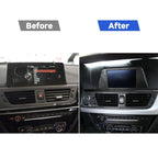 Car Navigation Panel Decorative Sticker for BMW F52 1 Series Sedan 2017-2019, Left Drive, Navigation Panel