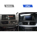 Car Central Control Air Outlet Decorative Sticker for BMW F52 1 Series Sedan 2017-2019, Left Drive, Central Control Air Outlet