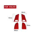 Car Window Lift Button B Decorative Sticker for Volvo V60 2010-2017, Left and Right Drive, Window Lift Button B