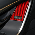 Car Window Lift Button B Decorative Sticker for Volvo V60 2010-2017, Left and Right Drive, Window Lift Button B